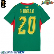 Maglie da calcio Senegal Habib Diallo #20 Seconda Maglia Femminile Mondiali 2026  Manica Corta